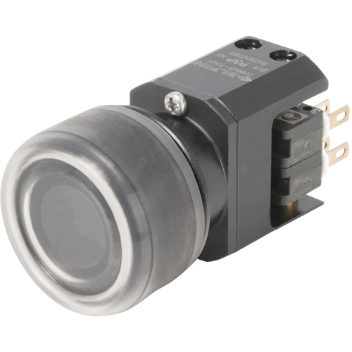 With rubber cap with position control, Faston terminals