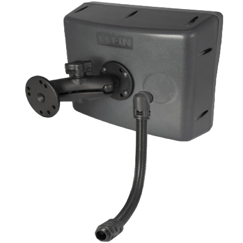 Push-button panel without plate