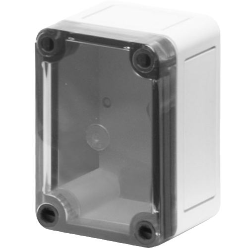 Clear undrilled lid