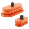 OVAL HIGH-FRICTION BELLOWS SUCTION CUP – SERIES 1900