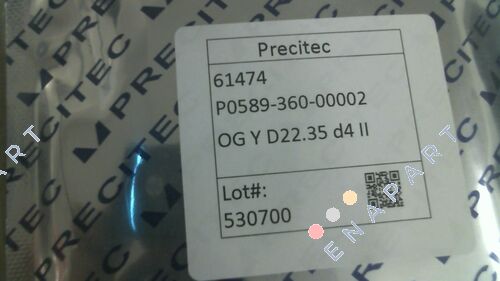 P0589-360-00002, OG Y D22.35 d4 II Захисне скло