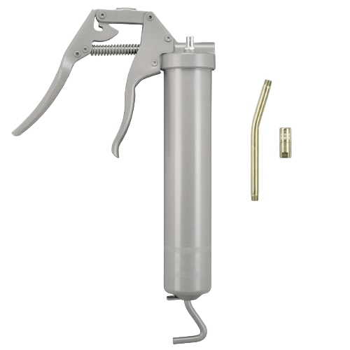 One hand operated grease guns