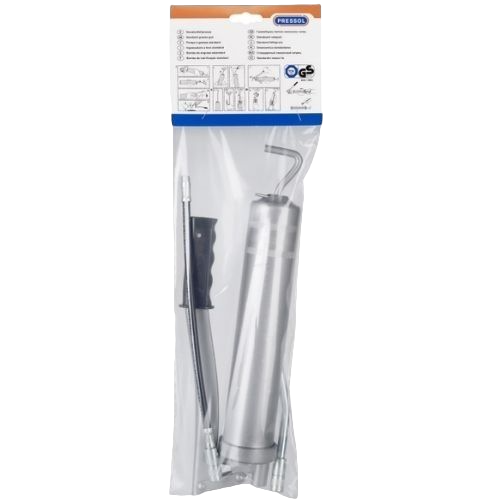 Standard grease guns, fixed end cap