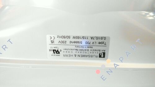 LV 700 RAL 7035 - 230V AC blasend вентилятор фільтра
