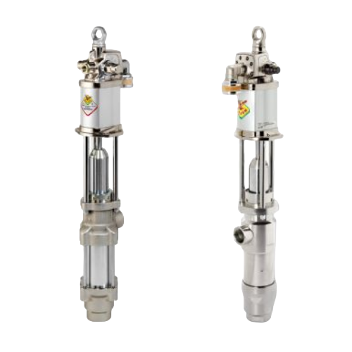 Divorced industrial pneumatic pump series 900