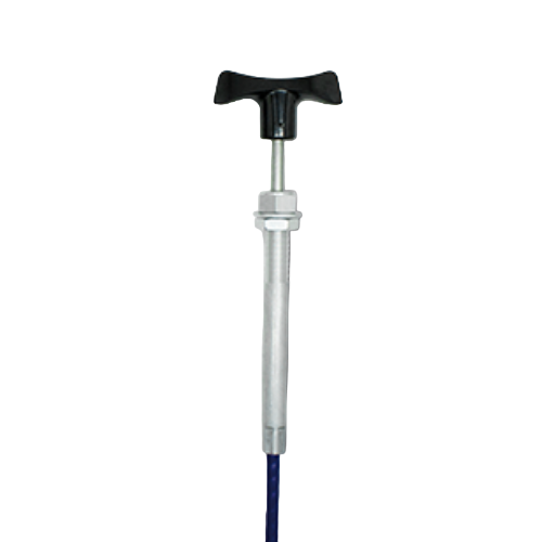 Twist lock control cable