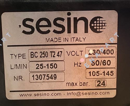 BC 250  T2-47 Теплообмінник