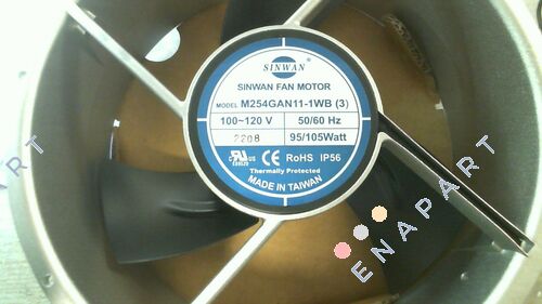M254GAN11-1WB Металевий вентилятор AC