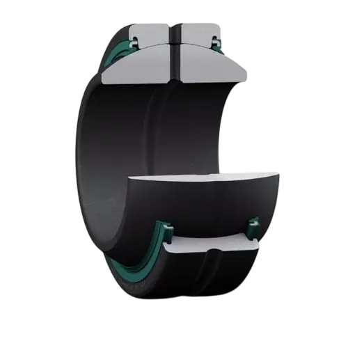 Standard steel/steel sliding contact surfaces