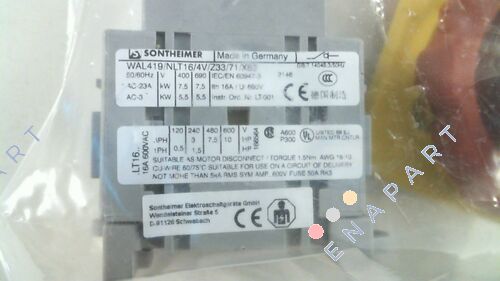 WAL419/NLT16/4V/Z33/71/X83 селектор