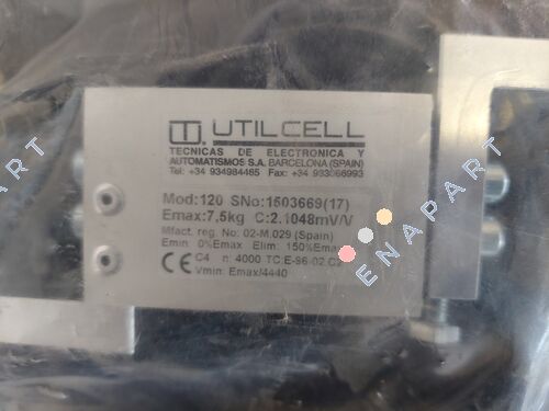 120 (7.5 kg...50 kg) Осередок завантаження