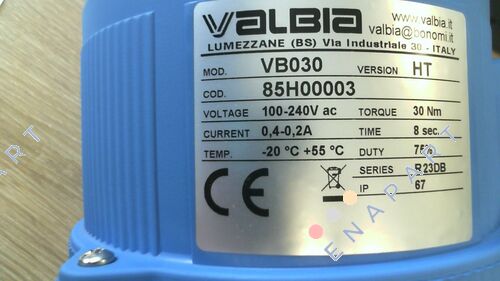 Ball valve type 2500 1  1/2" with electric actuator VB30 кульовий кран з електроприводом