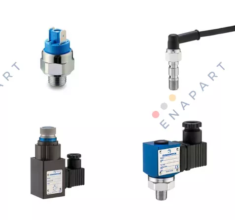  Pressure switch 1-10 bar NBR 42V NO Faston G1/8 - SUCO 