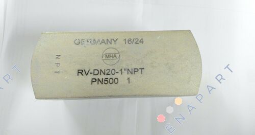 RV – 1“ NPT – DN 20 – PN 500 - 1 – 26489